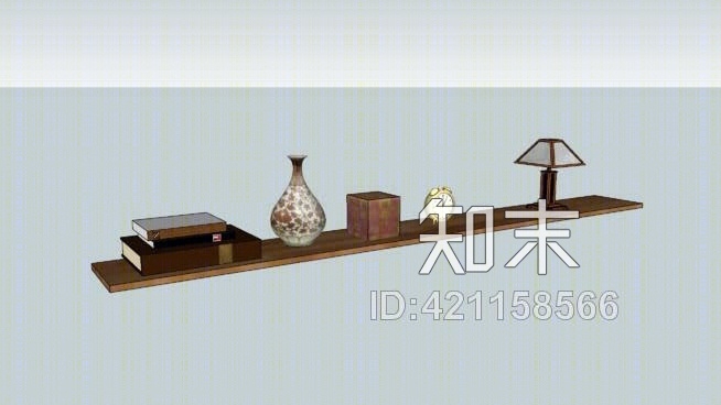 装饰架SU模型下载【ID:421158566】