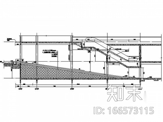 [河南]某商住小区人防地下室建筑施工图cad施工图下载【ID:166573115】