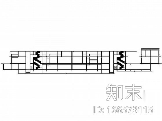 [河南]某商住小区人防地下室建筑施工图cad施工图下载【ID:166573115】