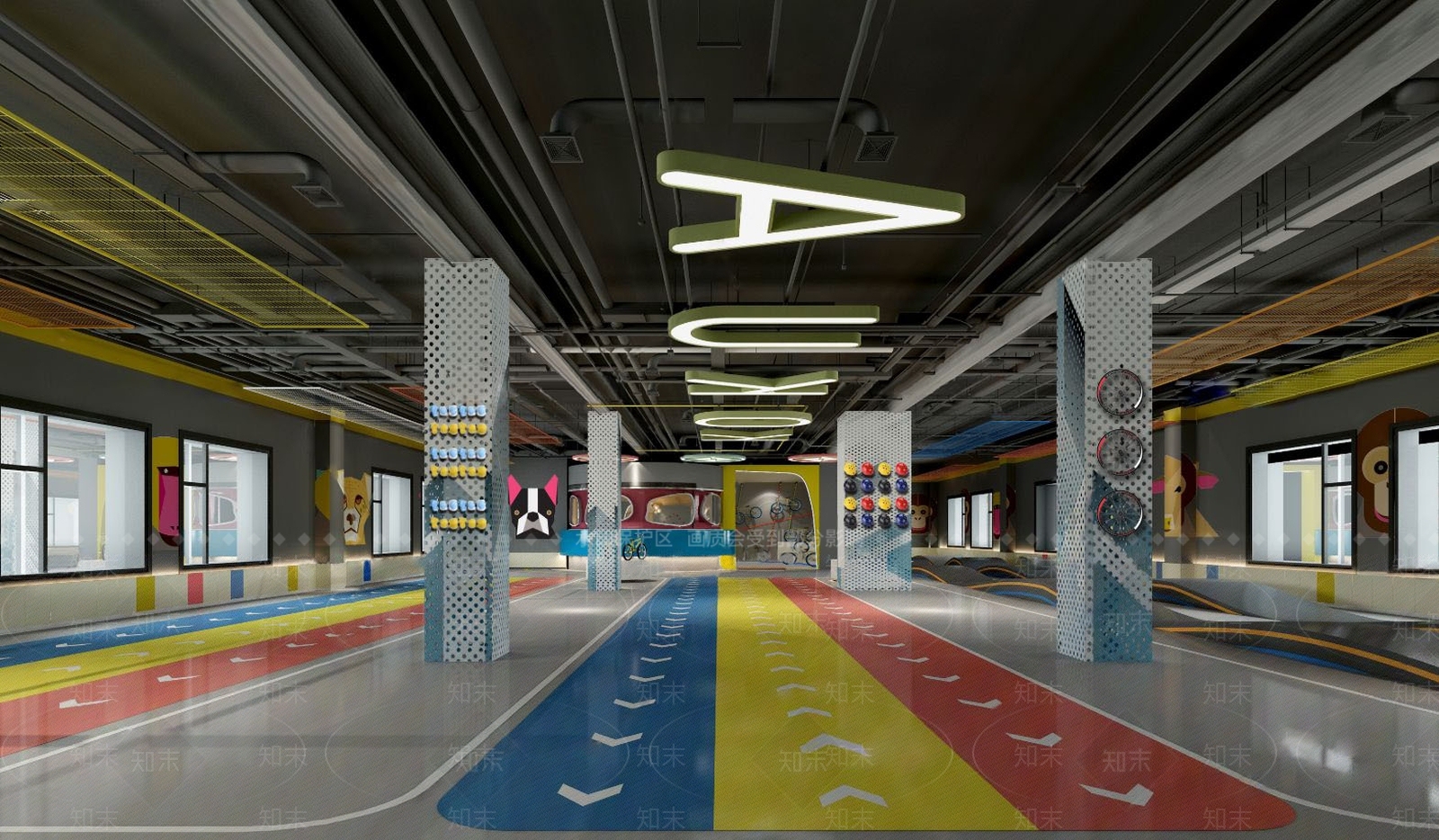 现代儿童自行车俱乐部3D模型下载【ID:169972054】