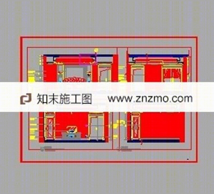 欧式主卧立面图cad施工图下载【ID:36942560】