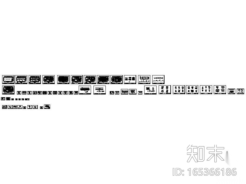 [深圳]某社区工作站办公室装修图（含报价表）cad施工图下载【ID:165366186】