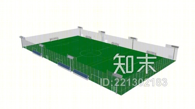1个人工草地划分为3个SU模型下载【ID:221302183】