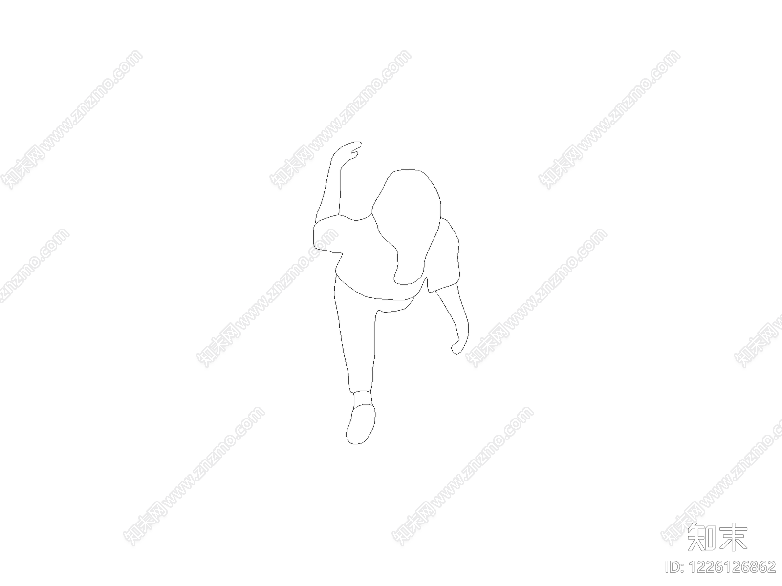 人物CAD图纸