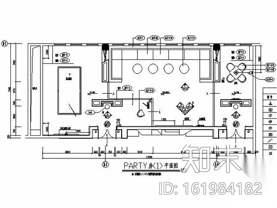 主题酒店PARTY房施工图施工图下载【ID:161984182】
