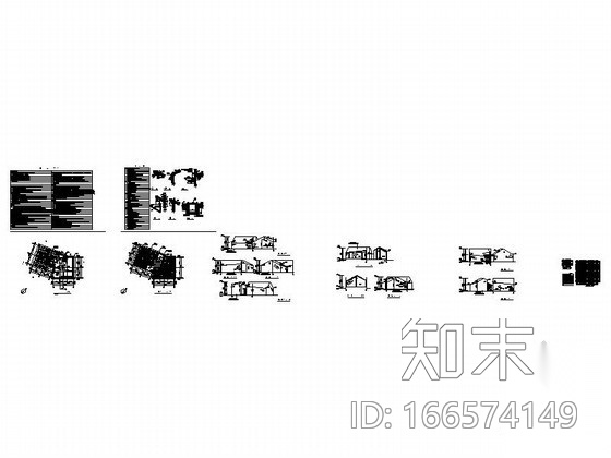 [杭州]某湿地景区生态配电房施工图cad施工图下载【ID:166574149】