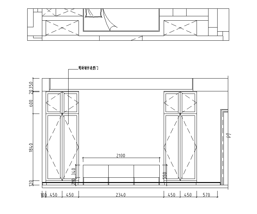 [河南]洛阳轻奢风住宅设计施工图_附效果图施工图下载【ID:168260140】