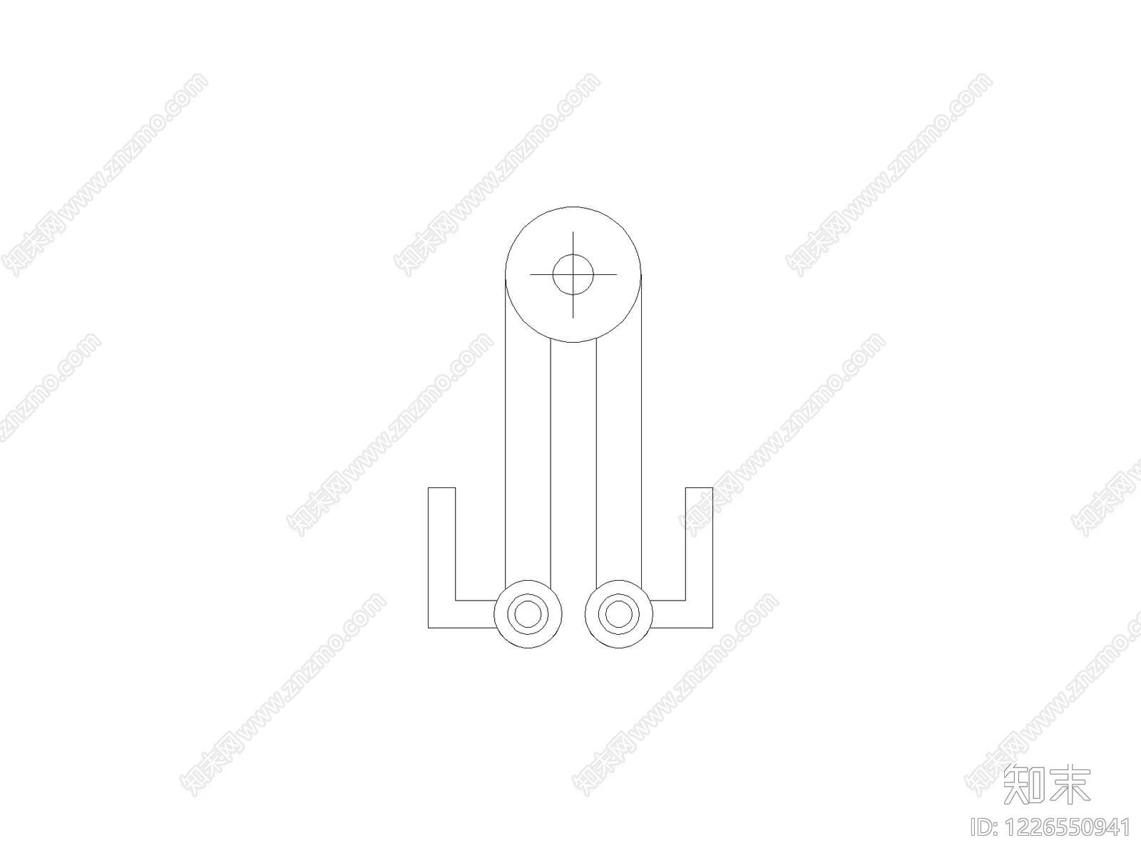 五金管件cad施工图下载【ID:1226550941】