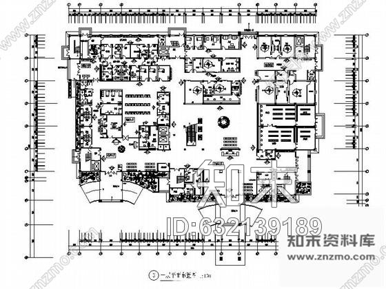 施工图重庆某医院门诊室内装修图cad施工图下载【ID:632139189】
