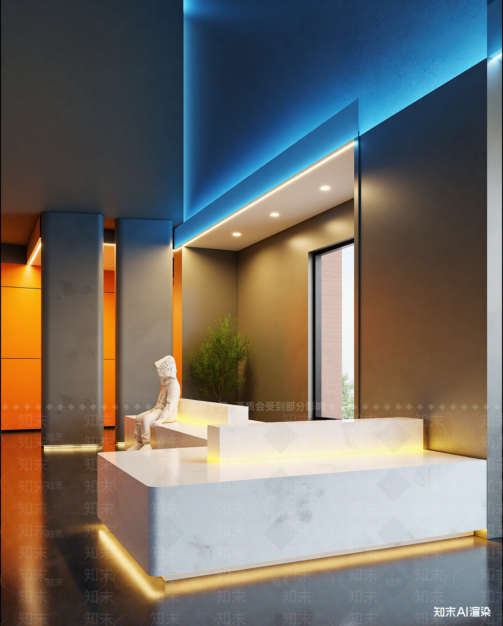 售楼处3D模型下载【ID:1213952509】