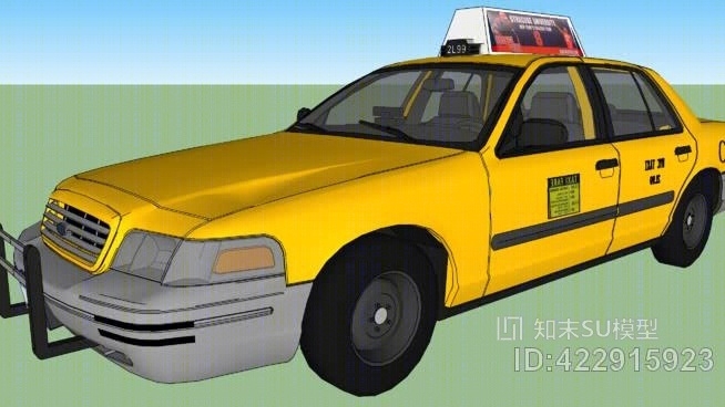 2006福特皇冠维多利亚NYC出租车2L99SU模型下载【ID:422915923】