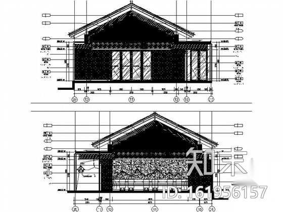 [云南]世界顶级度假酒店餐饮区装修竣工图（含效果）cad施工图下载【ID:161956157】