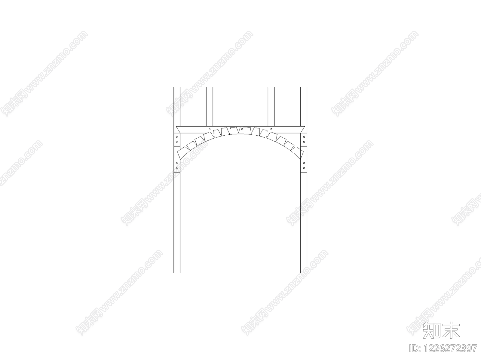 门窗安装节点CAD图纸