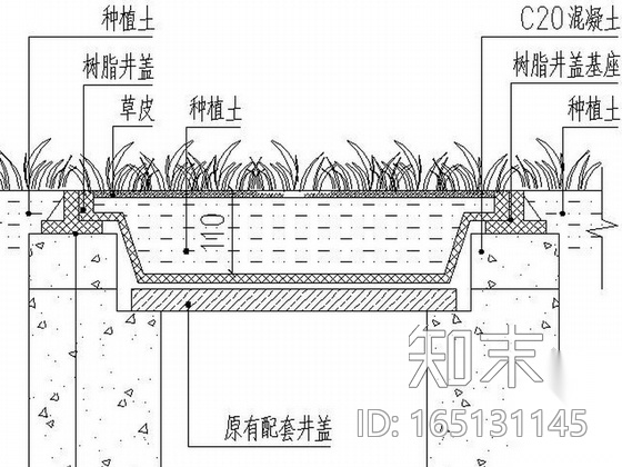 [浙江]美丽优雅校园景观设计施工图cad施工图下载【ID:165131145】