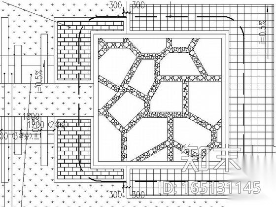 [浙江]美丽优雅校园景观设计施工图cad施工图下载【ID:165131145】