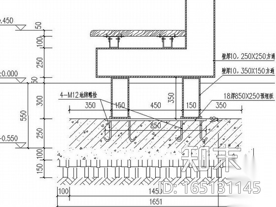 [浙江]美丽优雅校园景观设计施工图cad施工图下载【ID:165131145】