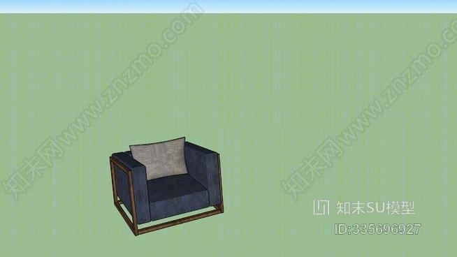 沙发股份公司单人SU模型下载【ID:335696927】