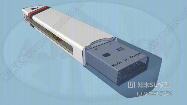 USB记忆棒SU模型下载【ID:935707273】