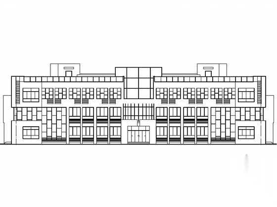 [河南]某十二班幼儿园二期工程方案图cad施工图下载【ID:166067108】