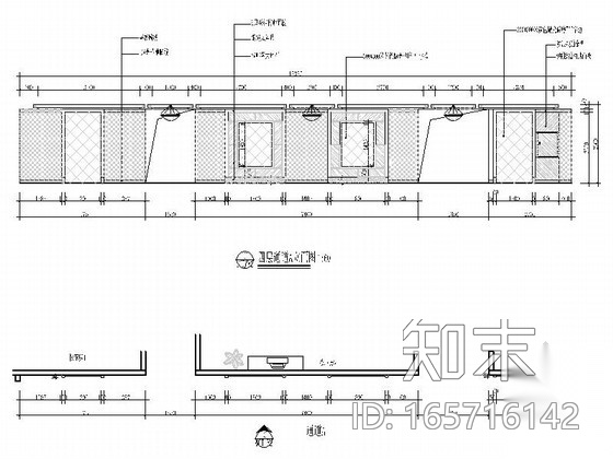 健康生活馆足浴按摩房室内装饰工程设计施工图（含效果图...cad施工图下载【ID:165716142】