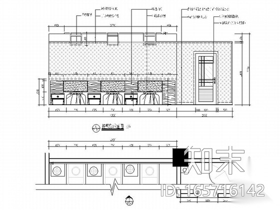 健康生活馆足浴按摩房室内装饰工程设计施工图（含效果图...cad施工图下载【ID:165716142】
