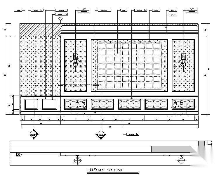 以海风诠释浪漫|美式浪漫住宅设计施工图（附效果图）cad施工图下载【ID:160140111】