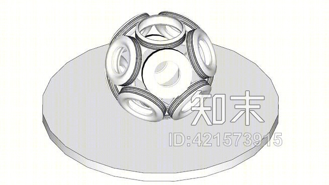 汽车轮胎球SU模型下载【ID:421573915】