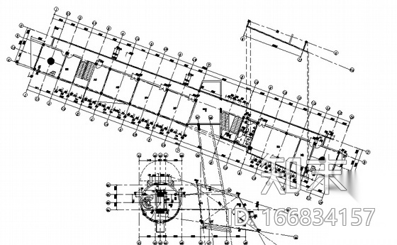 [紫金山]某天文台观测站空间目标综合观测楼建筑CAD方案...cad施工图下载【ID:166834157】