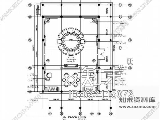 施工图现代中式贵宾宴会厅室内装修施工图含效果cad施工图下载【ID:632115073】