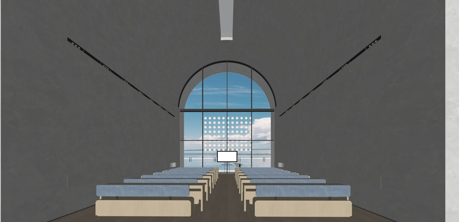 现代会议室SU模型下载【ID:1215947810】