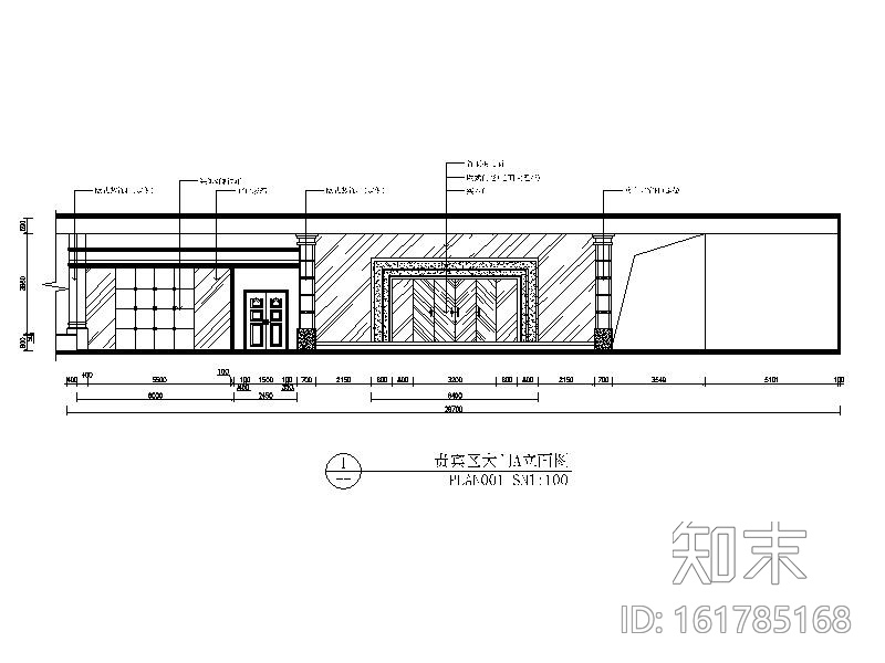 [浙江]整套办公楼设计施工图(含效果图)cad施工图下载【ID:161785168】