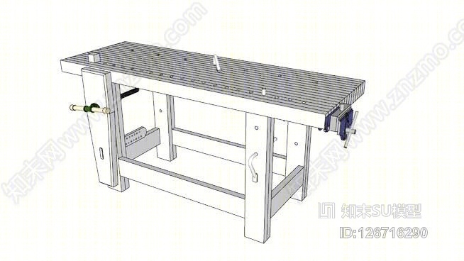 卡尔工作台SU模型下载【ID:126716290】