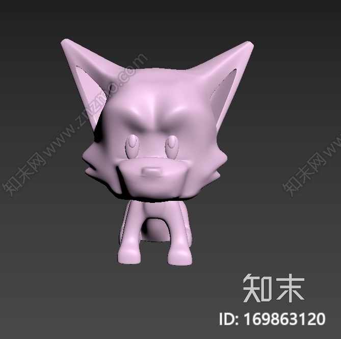 小狐狸3d打印模型下载【ID:169863120】