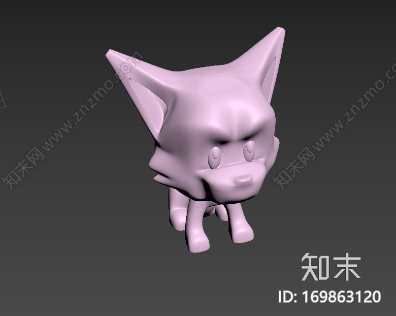 小狐狸3d打印模型下载【ID:169863120】