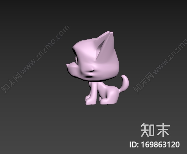 小狐狸3d打印模型下载【ID:169863120】