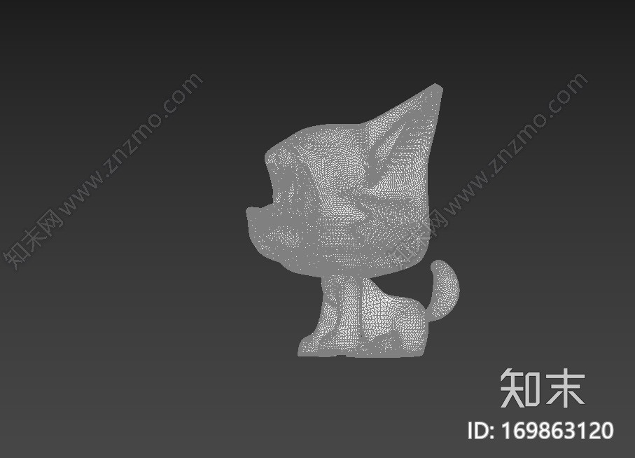 小狐狸3d打印模型下载【ID:169863120】