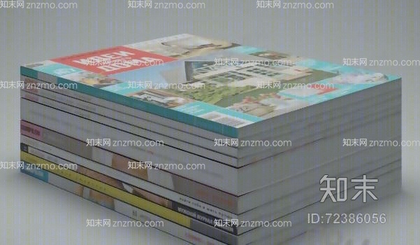 书本组合153D模型下载【ID:72386056】