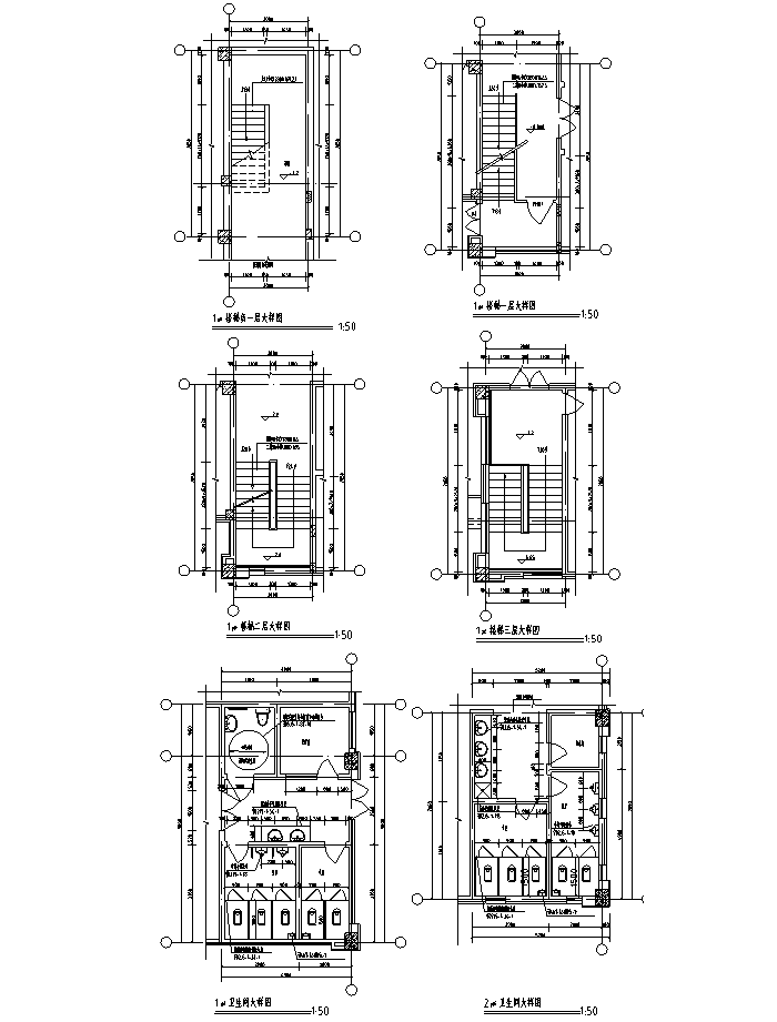 [宁夏]多高层低密度住宅建筑施工图（含会所及全专业）cad施工图下载【ID:149777150】