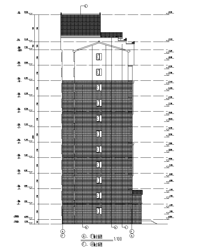 [宁夏]多高层低密度住宅建筑施工图（含会所及全专业）cad施工图下载【ID:149777150】