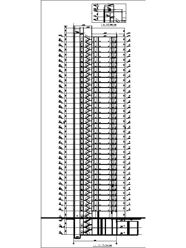 [湖南]知名地产出品现代风格高层住宅建筑初步设计图纸...cad施工图下载【ID:166831184】