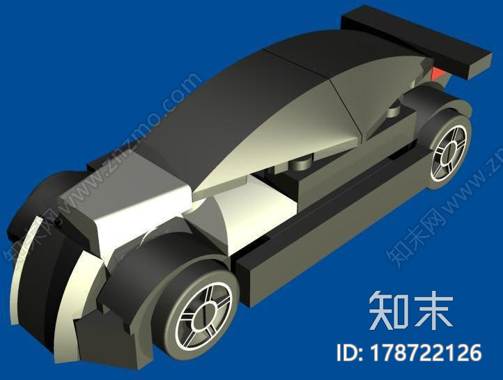 乐高小车3d打印模型下载【ID:178722126】