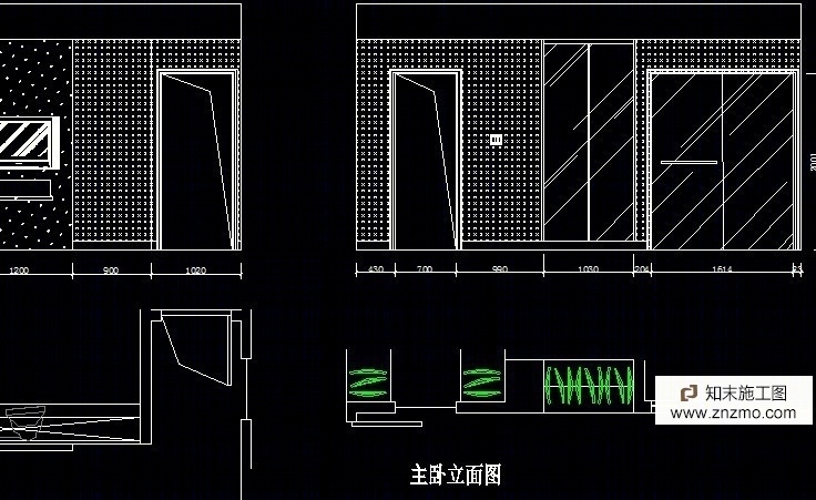 两居施工图附效果图施工图下载【ID:36938461】