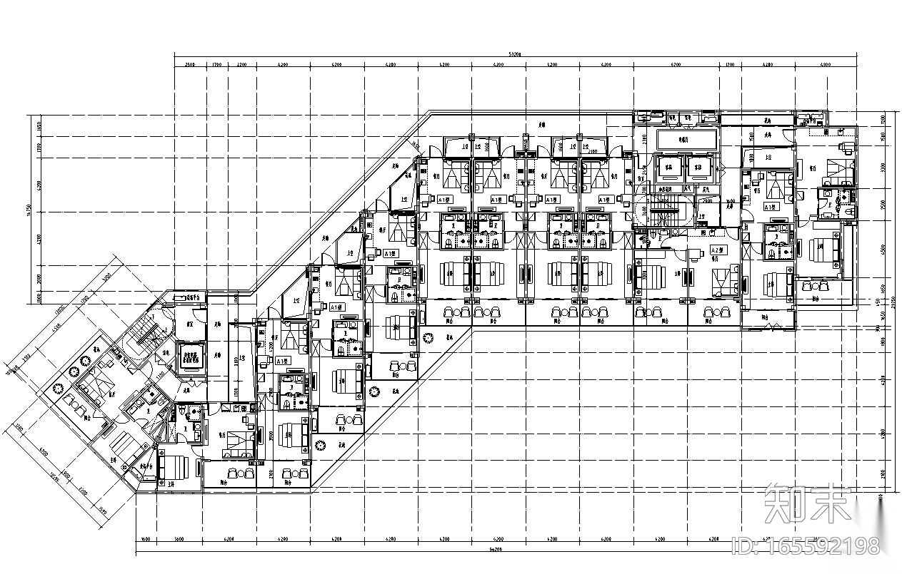 ​[北京]泰禾西府大院中式展示区施工图设计（CAD）cad施工图下载【ID:165592198】