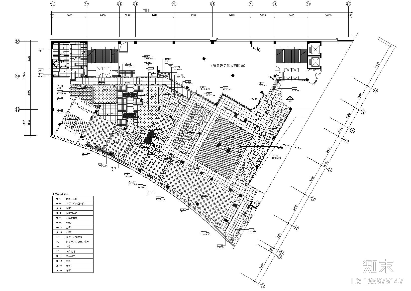 [云南]彩云滇特色餐厅装饰施工图+效果图cad施工图下载【ID:165375147】