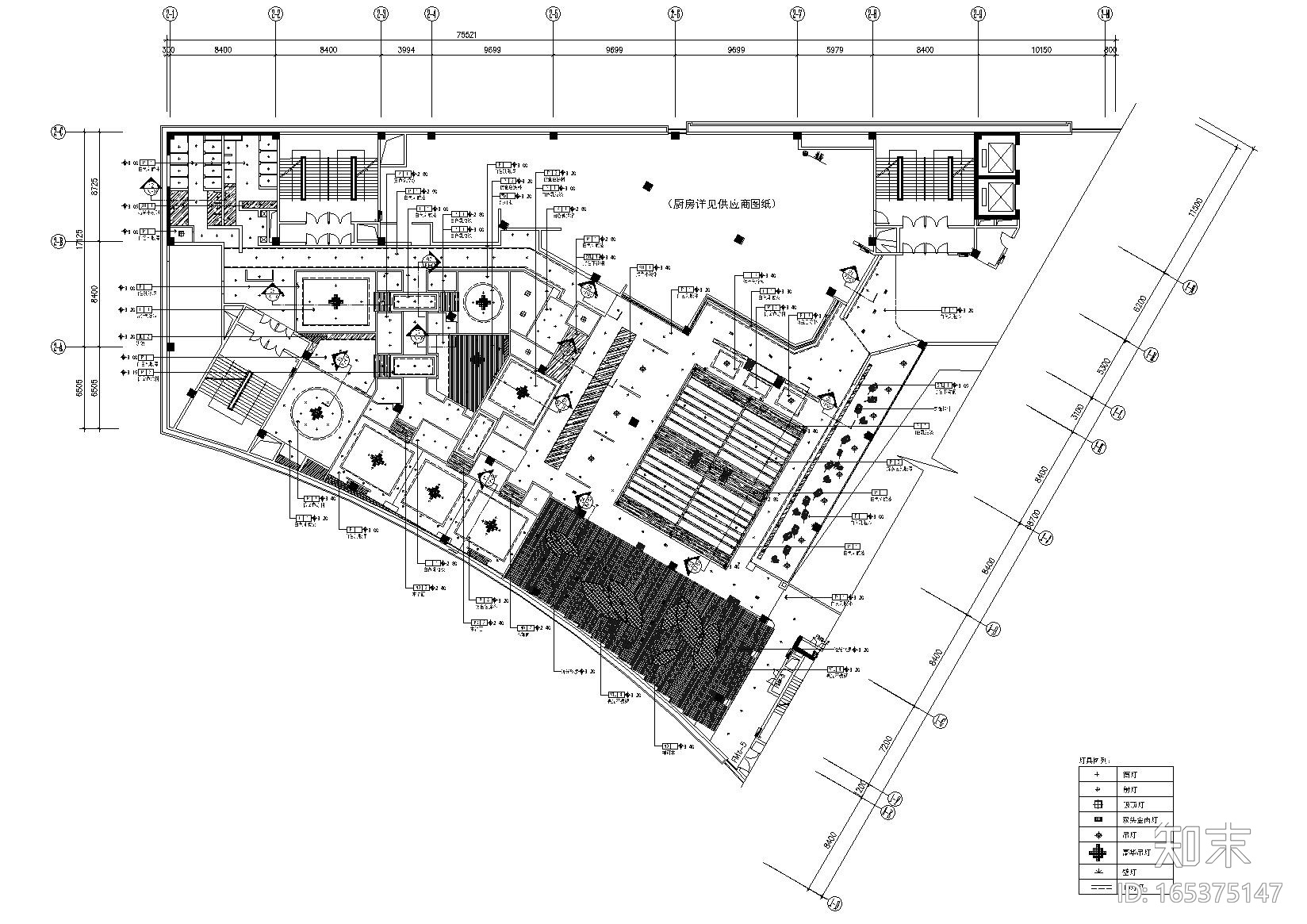 [云南]彩云滇特色餐厅装饰施工图+效果图cad施工图下载【ID:165375147】
