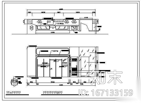 服装店装修施工图cad施工图下载【ID:167133159】