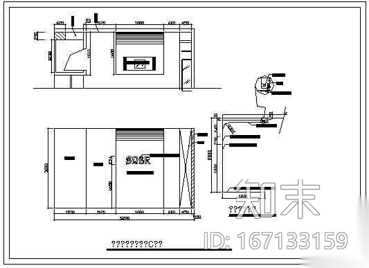 服装店装修施工图cad施工图下载【ID:167133159】