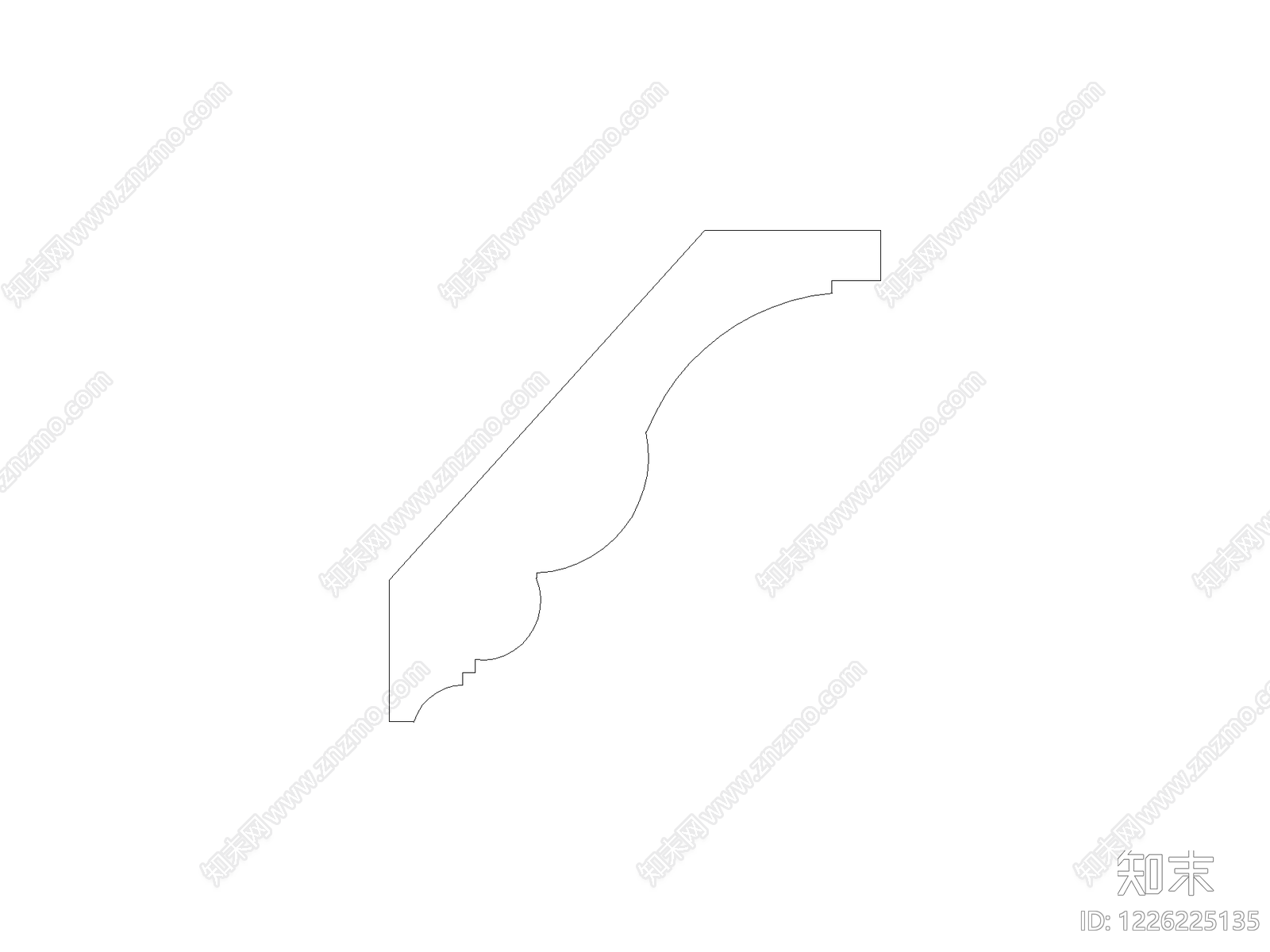 装饰线条CAD图纸