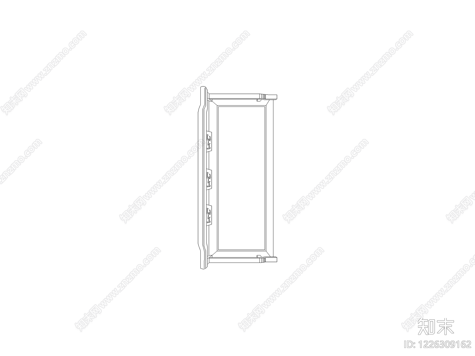 柜子cad施工图下载【ID:1226309162】