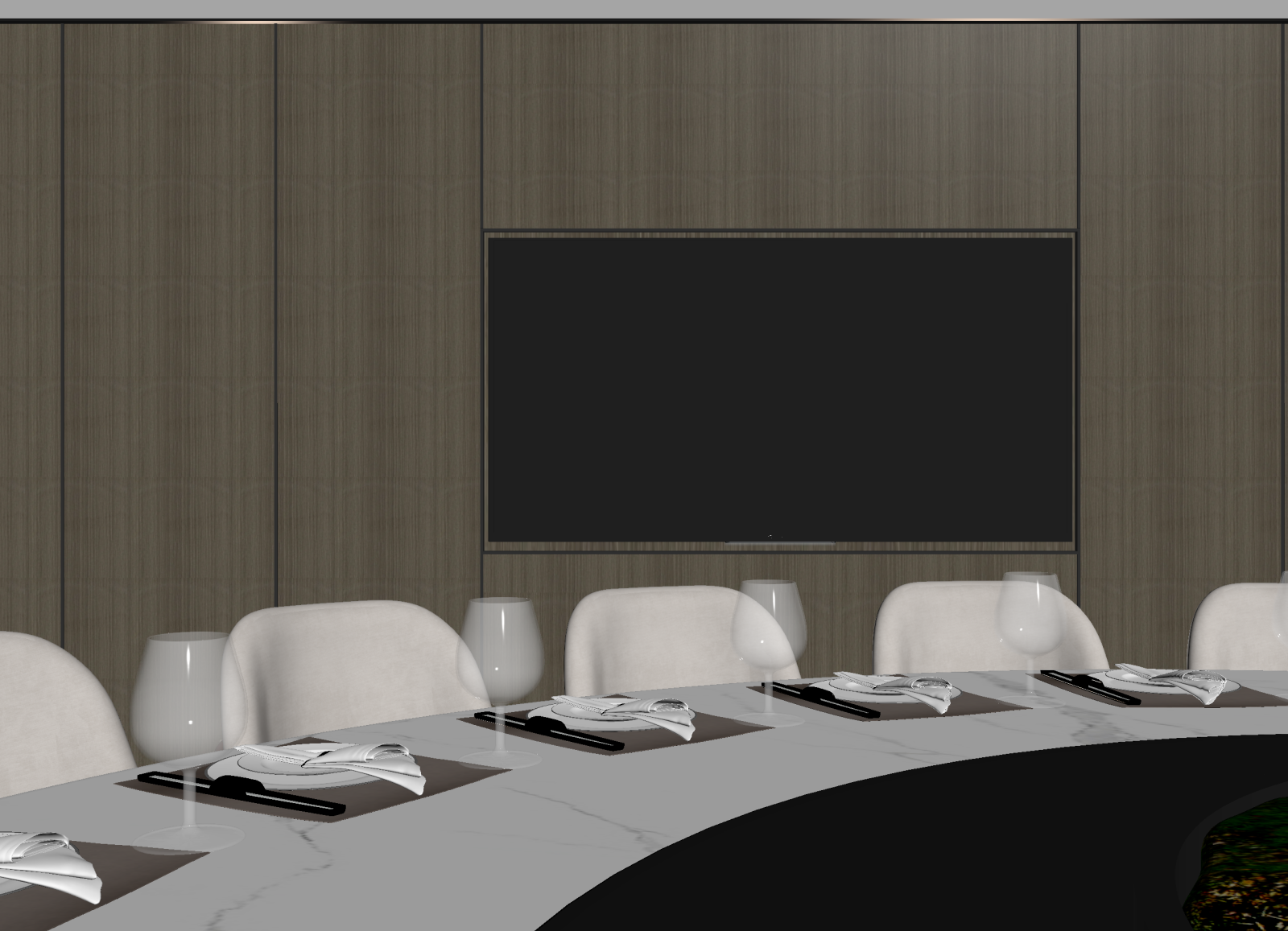 现代包厢3D模型下载【ID:1214355759】